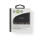 Nedis CVBW31902AT Scart-adapter Scart Male - 3x Rca Female + S-video Female