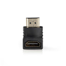 Nedis CVBW34901AT Hdmi?-adapter Hdmi?-connector 90° Haaks - Hdmi? Female