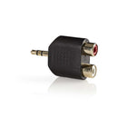 Nedis CABW22940AT Stereo Audioadapter 3,5 Mm Male - 2x Rca Female