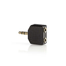 Nedis CABW22945AT Stereo Audioadapter 3,5 Mm Male - 2x 3,5 Mm Female