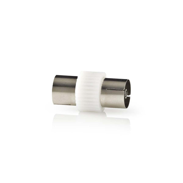 Nedis CSBW40941WT Adapter Coax Iec (coax) Female - Iec (coax) Female