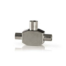 Nedis CSBW40950WT Adapter Coax 2x Iec (coax) Male - Iec (coax) Female
