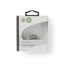 Nedis CSBW41940ME Satelliet- En Antenne-adapter F Female - F Female