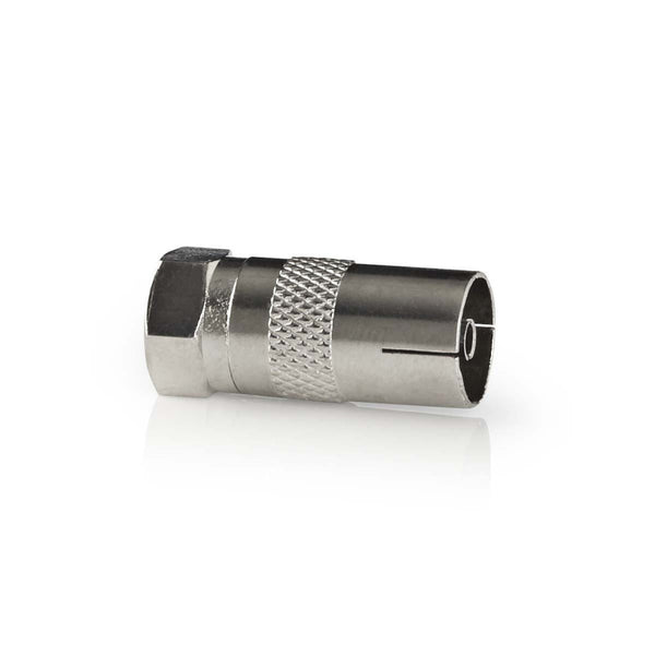 Nedis CSBW41952ME Satelliet- En Antenne-adapter F Male - Iec (coax) Female