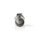Nedis CSBW41953ME Satelliet- En Antenne-adapter F Male - Iec (coax) Male