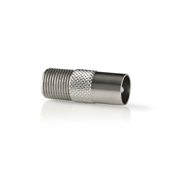 Nedis CSBW41954ME Satelliet- En Antenne-adapter Iec (coax) Male - F Female