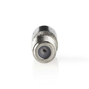Nedis CSBW41955ME Satelliet- En Antenne-adapter F Female - Iec (coax) Female