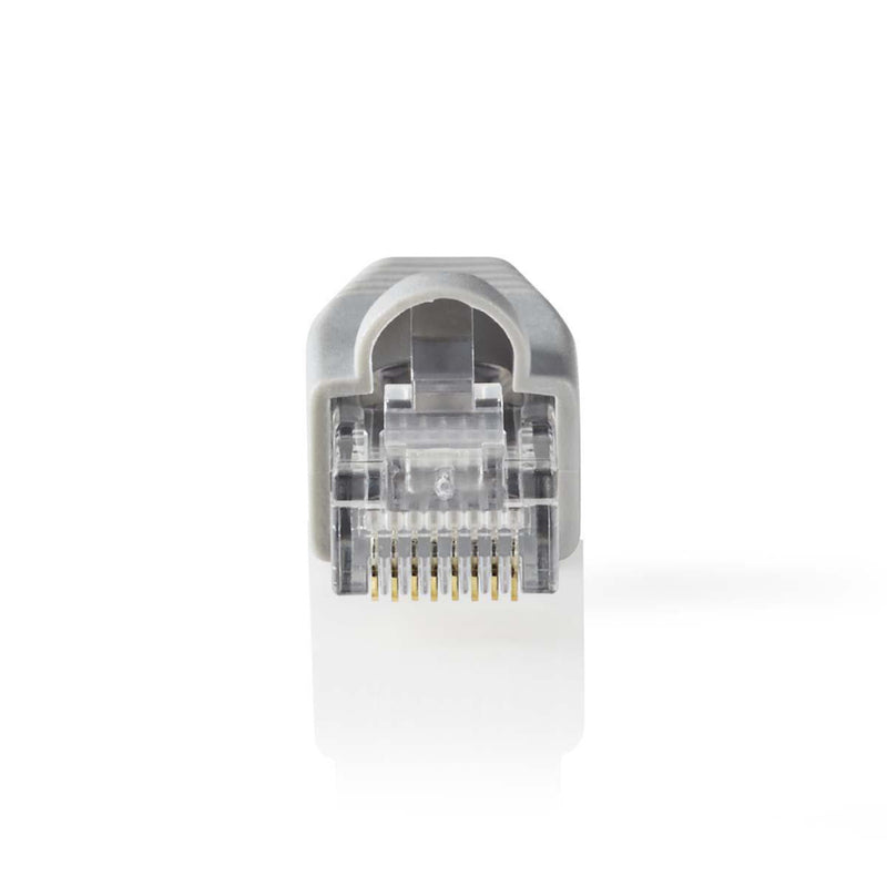 Nedis CCBW89350GY Set Cat 5 Utp-netwerkconnectoren Rj45 Male - Vrije Trekontlasting 10 Stuks Grijs