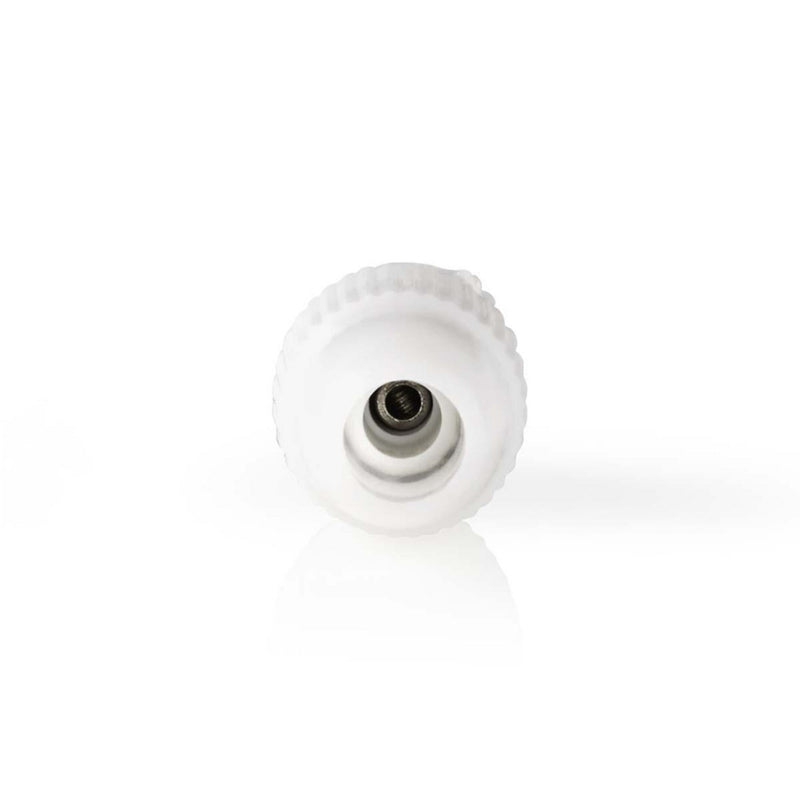 Nedis CSBW40999WT Iec (coax) -connector Male + Female - Recht 2 Stuks Wit