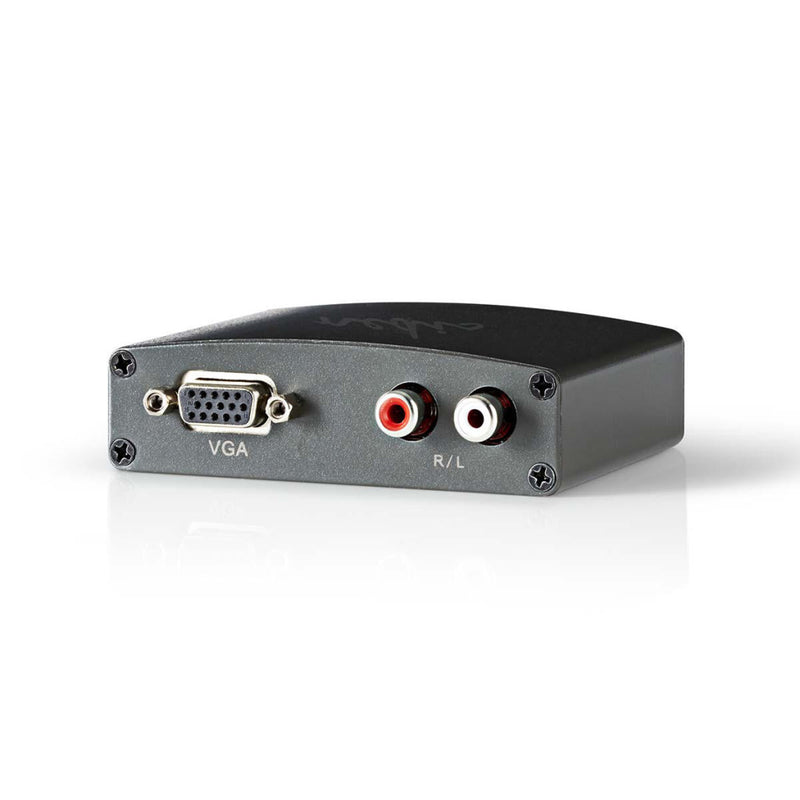 Nedis VCON3411AT Hdmi? Naar Vga-omzetter 1-weg - Hdmi?-ingang Vga + 2x Rca (l/r)-uitgang
