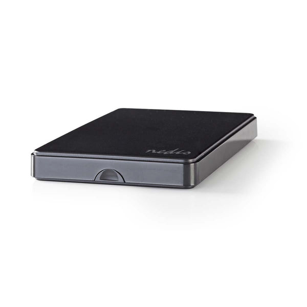 Nedis HDDE25100BK Hardeschijfbehuizing 2.5 &quot; Sata Ii-aansluiting Usb 2.0
