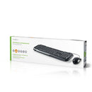Nedis KBMC100BKUS Set Bedrade Muis En Toetsenbord 800-dpi Muis Us International