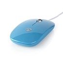 Nedis MSWD200BU Bedrade Muis 1000 Dpi 3-knops Blauw