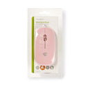 Nedis MSWD200PK Bedrade Muis 1000 Dpi 3-knops Roze