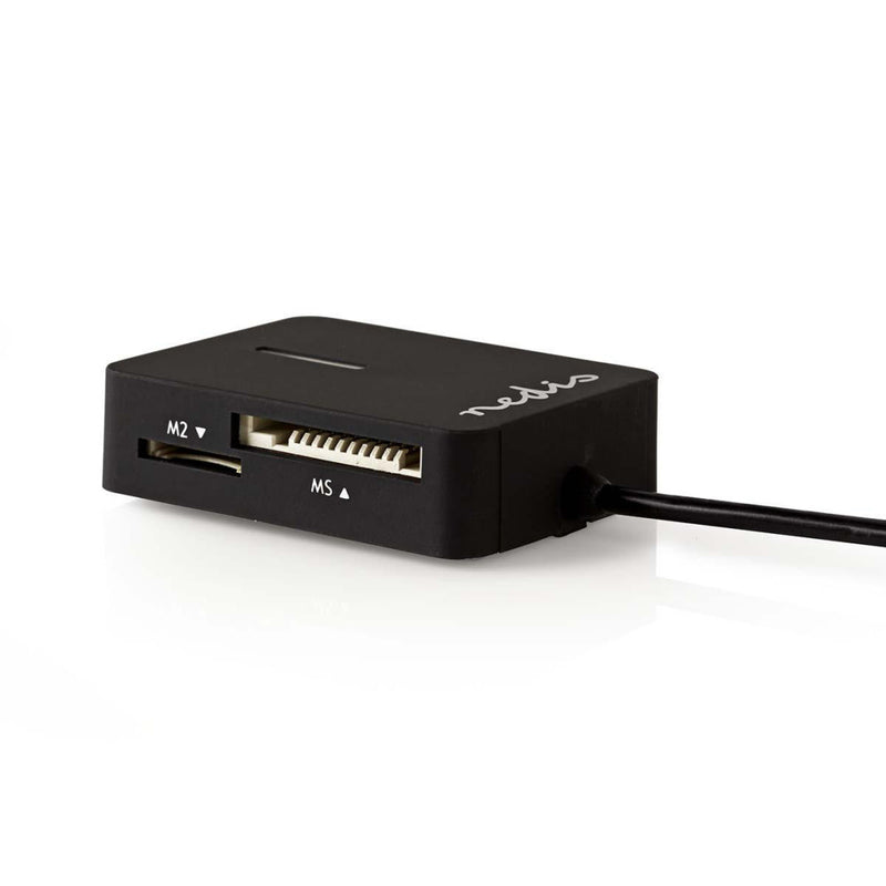 Nedis CRDRU2300BK Kaartlezer Multicard Usb 2.0