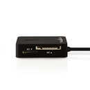 Nedis CRDRU2300BK Kaartlezer Multicard Usb 2.0
