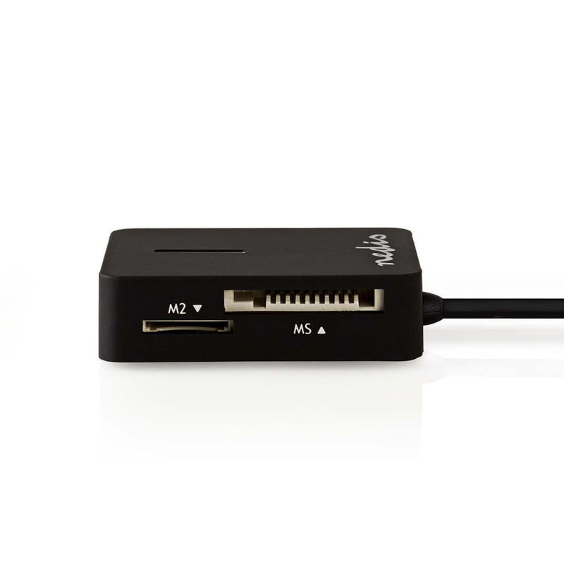 Nedis CRDRU2300BK Kaartlezer Multicard Usb 2.0