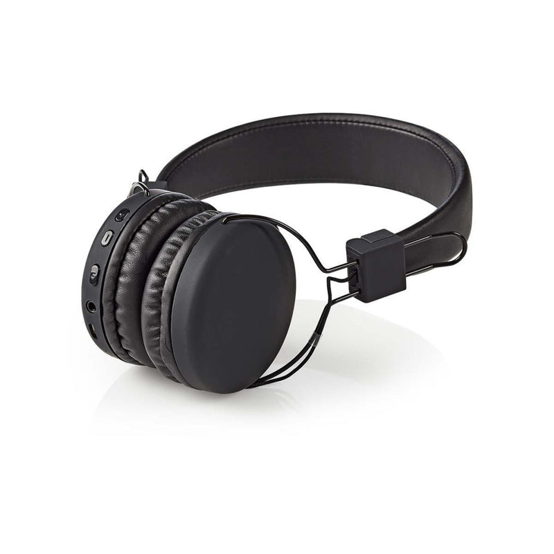 Nedis HPBT1100BK Draadloze Hoofdtelefoon Bluetooth® On-ear Opvouwbaar Zwart