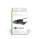 Nedis BTTR100BK Draadloze Audiozender Bluetooth® Maximaal 2 Hoofdtelefoons Zwart