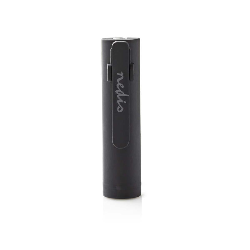 Nedis HPBA100BK Adapter Voor Hoofdtelefoon Bluetooth® Ingebouwde Microfoon Speelduur Tot 5 Uur Snoe
