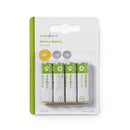 Nedis BAAKLR64BL Alkaline Batterij Aa 1,5 V 4 Stuks Blister