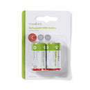 Nedis BANM40HR142B Oplaadbare Nimh Batterij C 1,2 V 4000 Mah 2 Stuks Blister