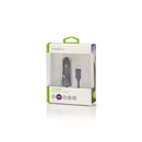 Nedis CCHAC300ABK Auto-oplader 3,0 A Vaste Kabel Usb-c? Zwart