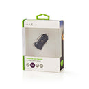 Nedis CCHAU240ABK Auto-oplader 2,4 A 2 Uitgangen Usb-a Zwart