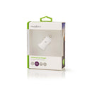 Nedis CCHAU240AWT Auto-oplader 2,4 A 2 Uitgangen Usb-a Wit
