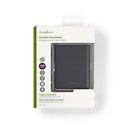 Nedis UPBK10000BK Power Bank 10000 Mah 2-usb-a Outputs 3.1a Micro Usb Input Black
