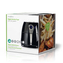 Nedis KAAF111EBK Digitale Heteluchtfriteuse 3 Liter 1400 W
