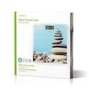 Nedis PESC112DVA Personenweegschaal Gehard Glas Design-opdruk
