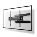 Nedis TVWM3530BK Full-motion Tv-muurbeugel 32 - 55&quot; Max. 30 Kg 6 Scharnierpunten