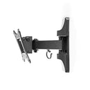 Nedis TVWM1410BK Full-motion Tv-muurbeugel 13 - 27&quot; Max. 15 Kg 2 Scharnierpunten