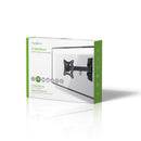 Nedis TVWM1410BK Full-motion Tv-muurbeugel 13 - 27&quot; Max. 15 Kg 2 Scharnierpunten