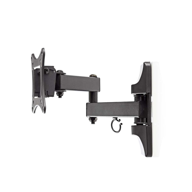 Nedis TVWM1510BK Full-motion Tv-muurbeugel 13 - 27&quot; Max. 15 Kg 3 Scharnierpunten