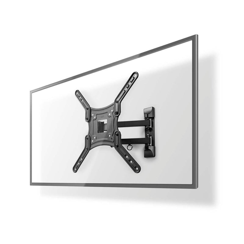 Nedis TVWM1530BK Full-motion Tv-muurbeugel 23 - 55&quot; Max. 30 Kg 3 Scharnierpunten