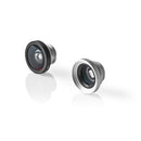 Nedis SMLK200 Opzetlens Voor Smartphone-camera 3-in-1 Macro / Groothoek &amp; Fisheye Clip-on
