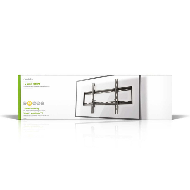 Nedis TVWM2050BK Vaste Tv-muurbeugel 42 - 70&quot; Max. 60 Kg 29 Mm Wandafstand