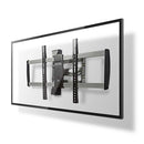 Nedis TVWM5550BK Full-motion Tv-muurbeugel 42 - 70&quot; Max. 35 Kg 3 Scharnierpunten