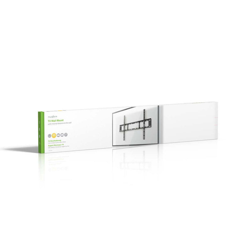 Nedis TVWM1050BK Vaste Tv-muurbeugel 37 - 70&quot; Max. 35 Kg 23 Mm Wandafstand