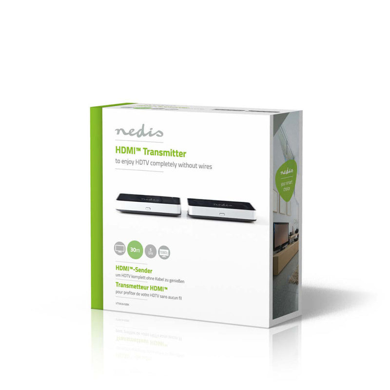 Nedis VTRA3410BK Draadloze Hdmi-zender 1080p 5 Ghz 30 M