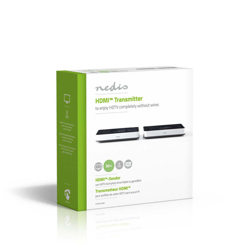 Nedis VTRA3410BK Draadloze Hdmi-zender 1080p 5 Ghz 30 M