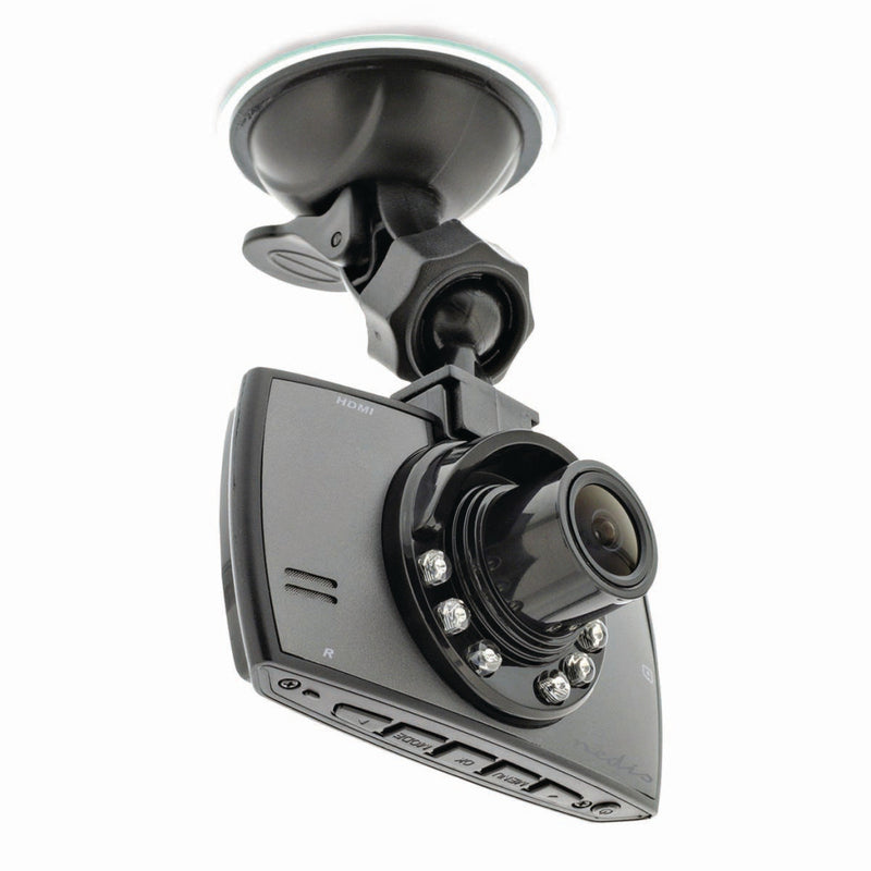 Nedis DCAM10BK Dashcam Full-hd 1080p 2.7&quot; 120&deg; Zichthoek