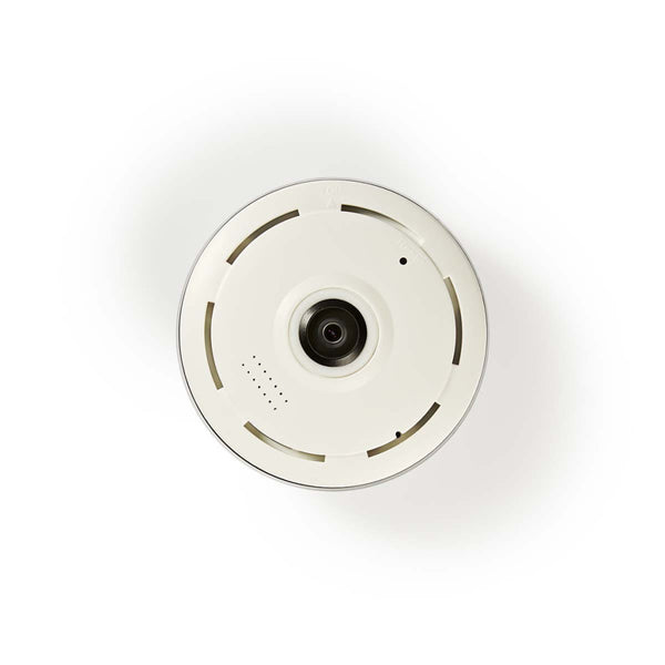Nedis IPCMP20CWT Ip-beveiligingscamera 1280x960 Panorama Wit / Zwart
