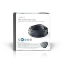 Nedis CCTVCA10BK100 Cctv-beveiligingskabel Bnc / Dc Rg59 10 M Voorgemonteerde Connectoren