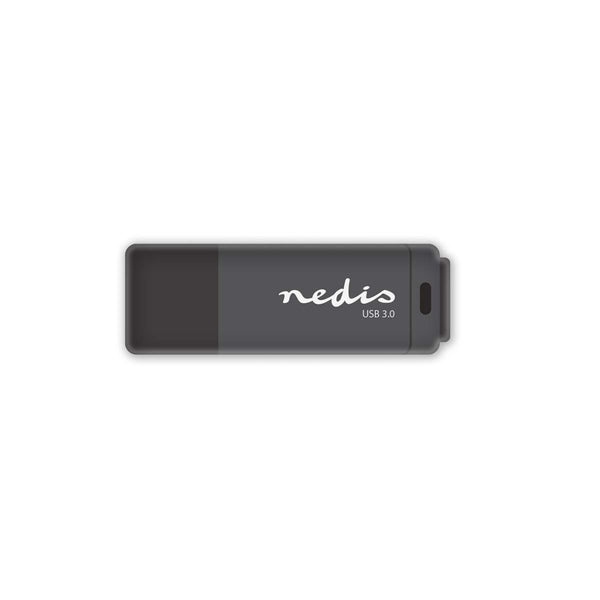 Nedis FDRIU3128BK Usb 3.0-stick 128gb 80 Mbps Lezen / 10 Mbps Schrijven Zwart