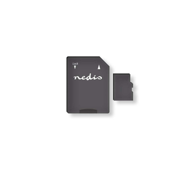 Nedis MMSD128100BK Geheugenkaart Microsdhc 128 Gb Tot 90 Mbps Schrijven Klasse 10