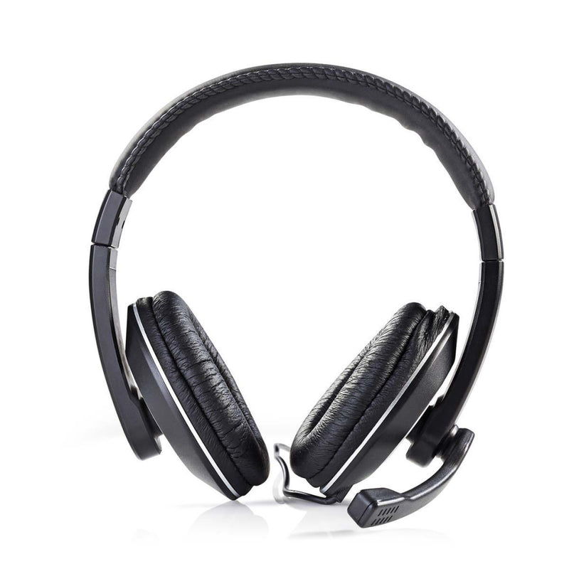 Nedis CHST200BK Pc-headset Over-ear Microfoon Dubbele 3,5 Mm Connector