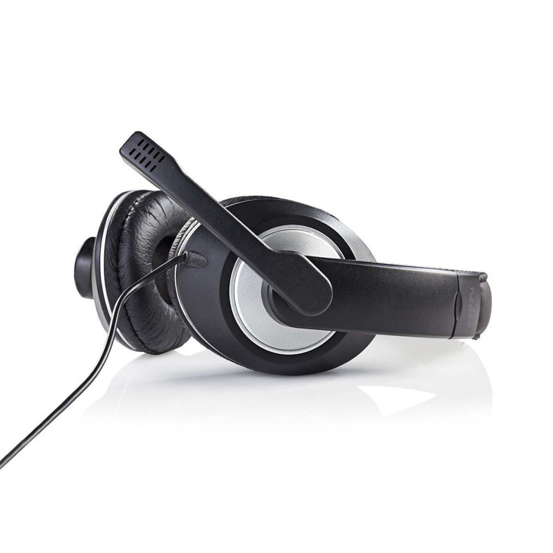 Nedis CHST200BK Pc-headset Over-ear Microfoon Dubbele 3,5 Mm Connector